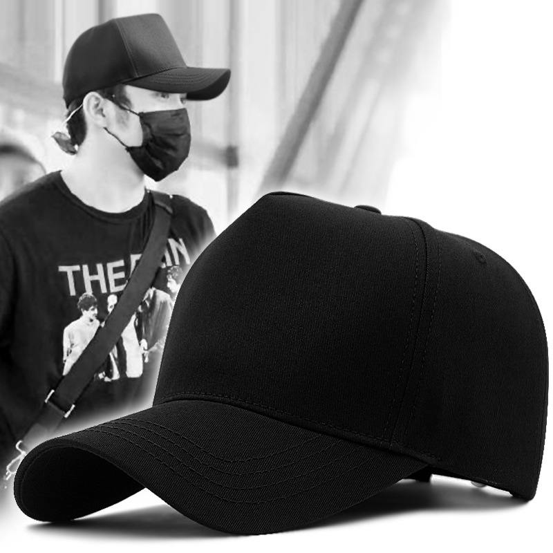 Baseball Cap Structured - Cotton Big Head Man Large Size