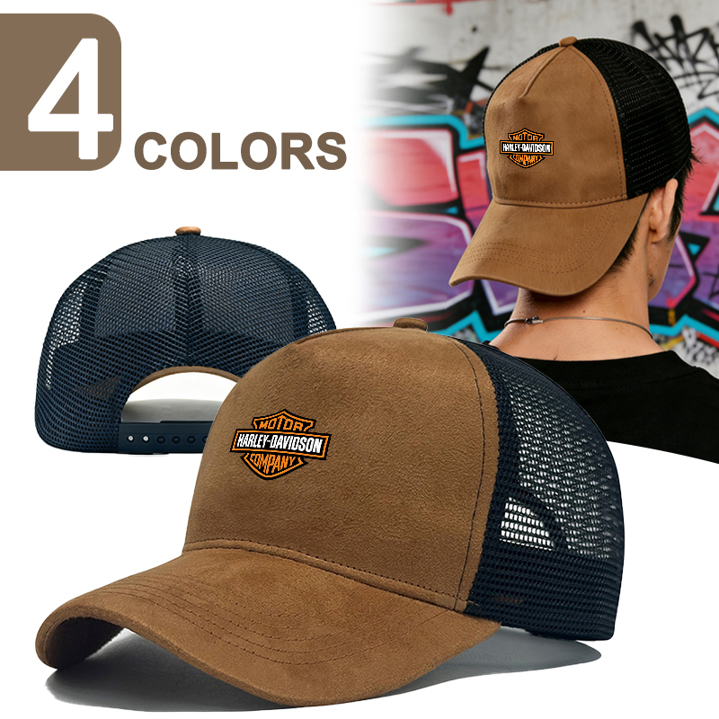 Trucker Cap Mesh - Suede Mesh Baseball Cap Men Casual