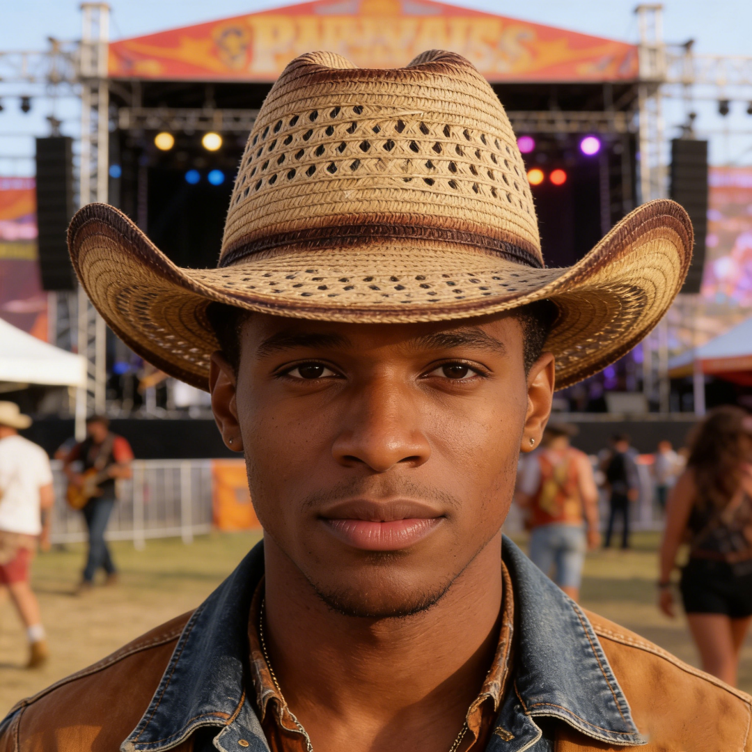 1PC Straw Western Cowboy Hat H – Cowboy Hat Straw recenzja i cena