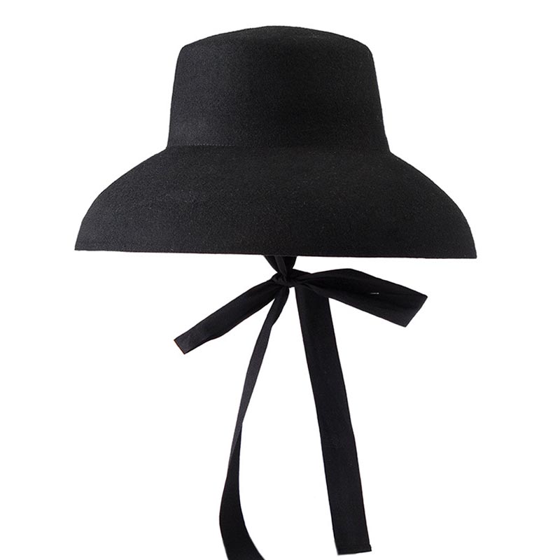 Retro Style Pure Wool Hat Wide – Fedora Hat Wool recenzja i cena
