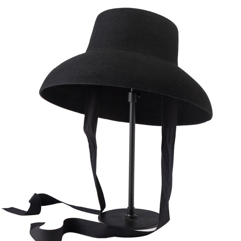 Retro Style Pure Wool Hat Wide – Fedora Hat Wool recenzja i cena