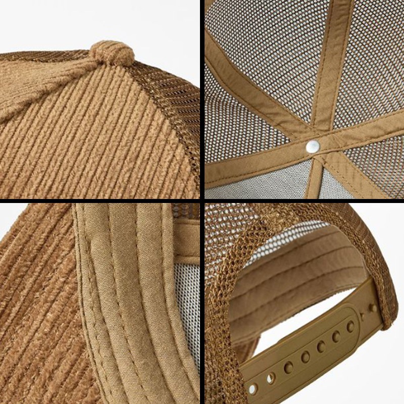 Corduroy Mesh Sport Cap Custom – Corduroy Cap 5 Panel recenzja i cena