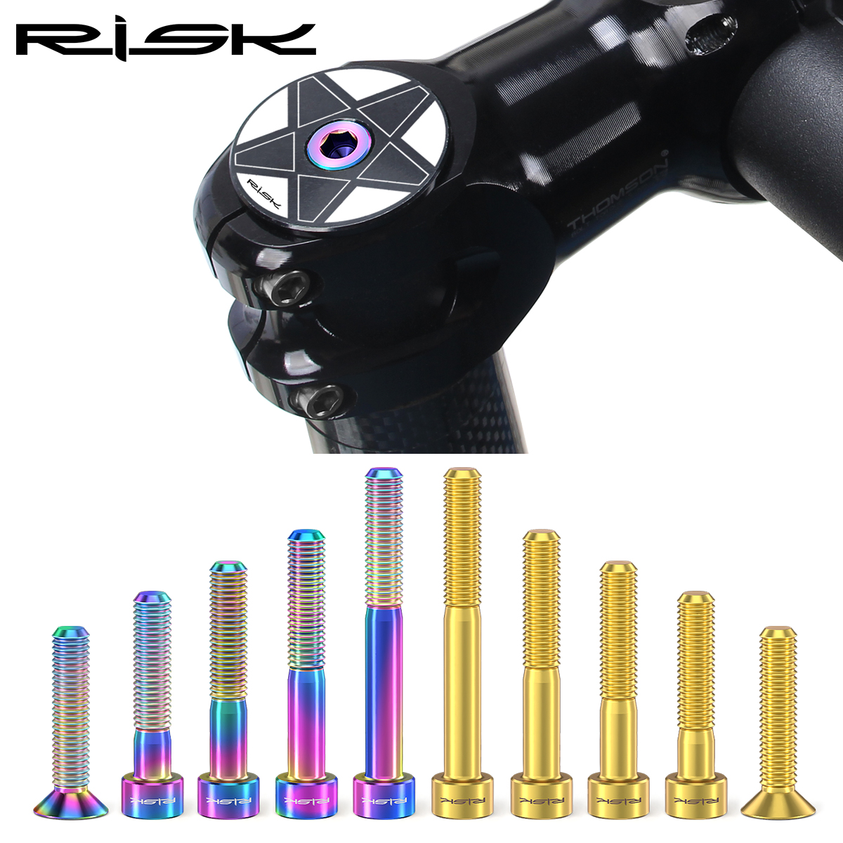RISK 1pc Bicycle Titanium Allo – Snapback Hat Flat recenzja i cena