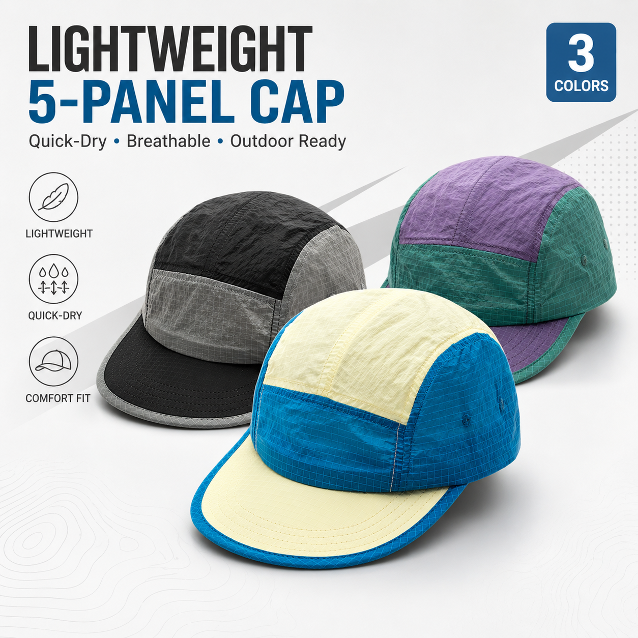 Unisex 5 Panel Camp Cap Ripsto – Corduroy Cap 5 Panel recenzja i cena