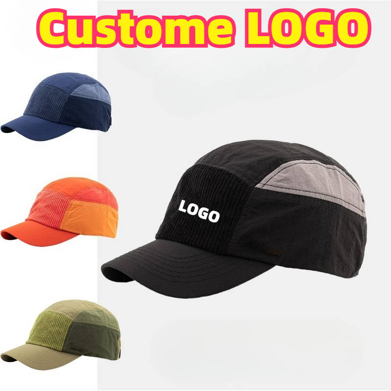 Custom Embroidered Logo Color  – Corduroy Cap 5 Panel recenzja i cena