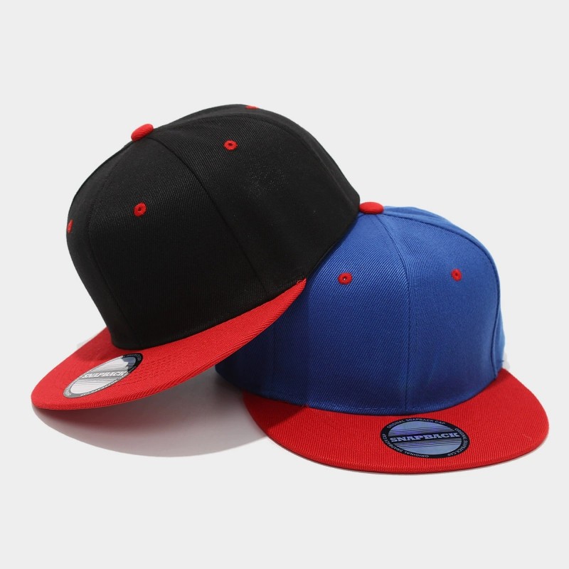 Two-Tone Color-Blocking Hip-Ho – Snapback Hat Flat recenzja i cena