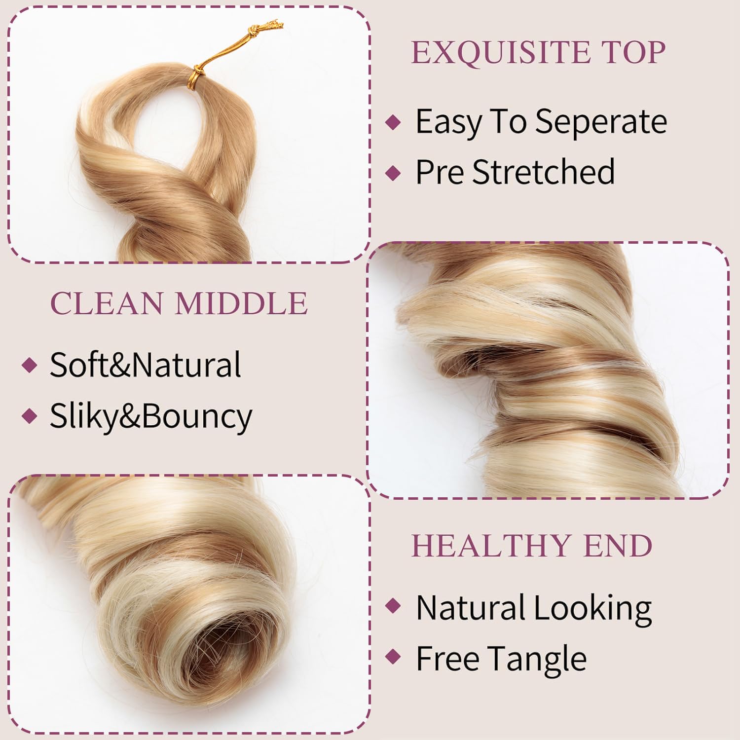 French Curly Braiding Hair 8 P – Beret French Wool recenzja i cena