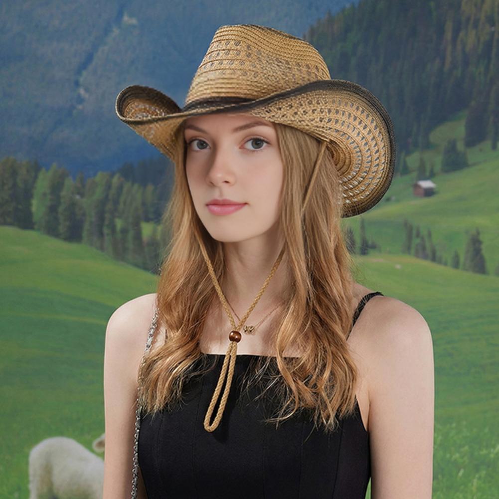 Straw Hat Men Women Spring Sum – Cowboy Hat Straw recenzja i cena