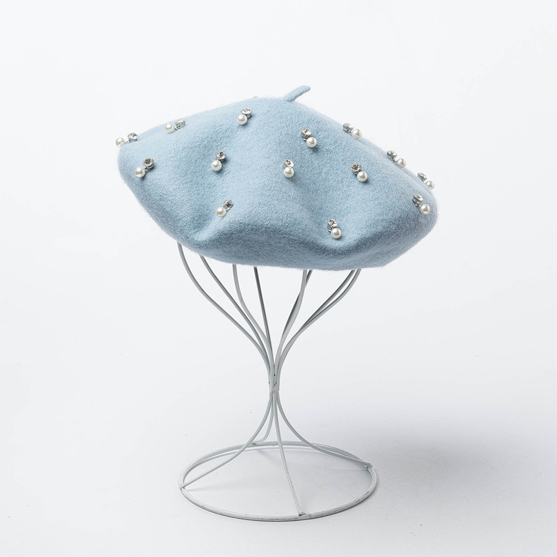 Trendy Winter Wool Beret Pearl – Beret French Wool recenzja i cena