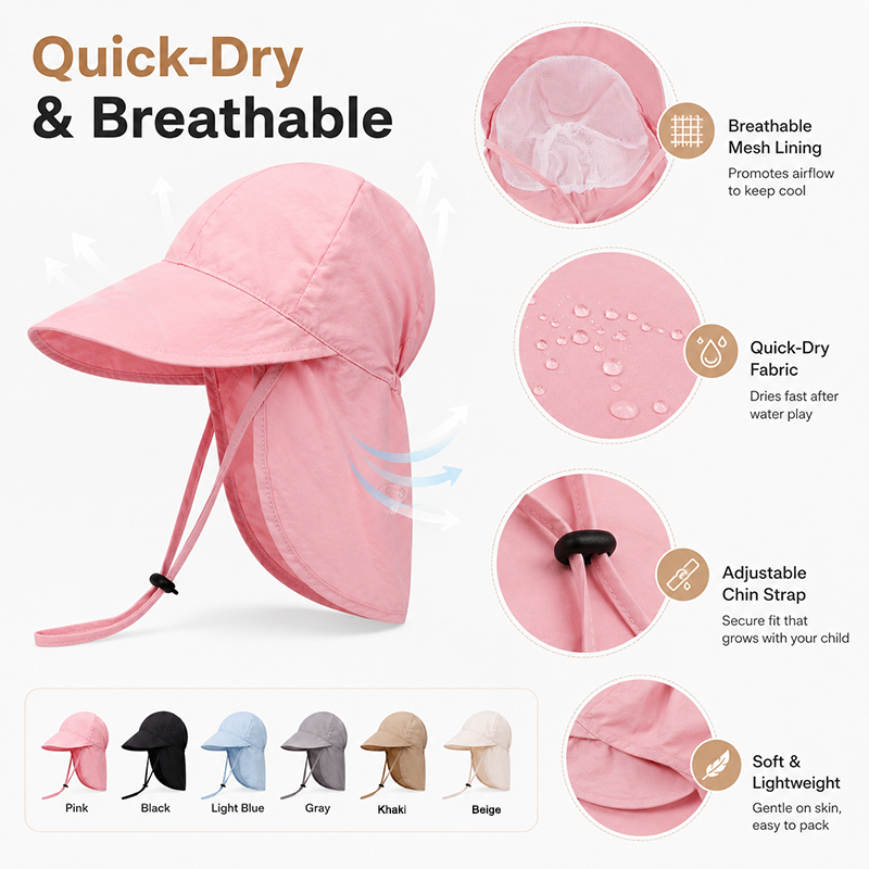 Quick Dry Baby Hats Summer Thi – Running Cap Lightweight recenzja i cena