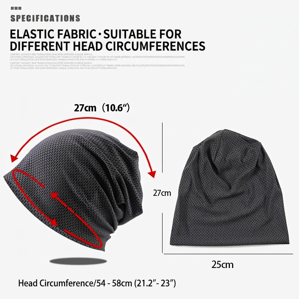 Breathable Mesh Running Beanie – Skull Cap Helmet Liner recenzja i cena
