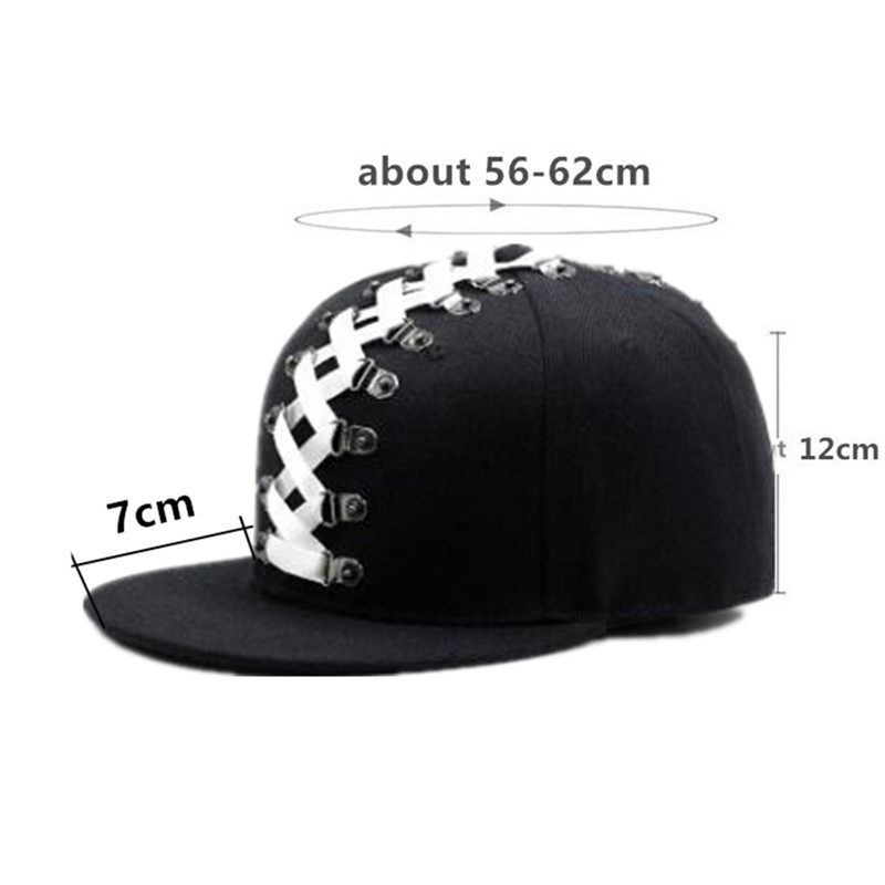 Novelty Punk Style Hip Hop Cap – Snapback Hat Flat recenzja i cena