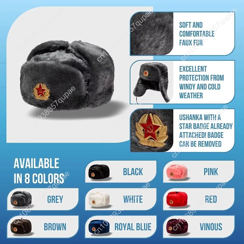 BELEON Ushanka Russian Fur Hat – Winter Trapper Hat recenzja i cena