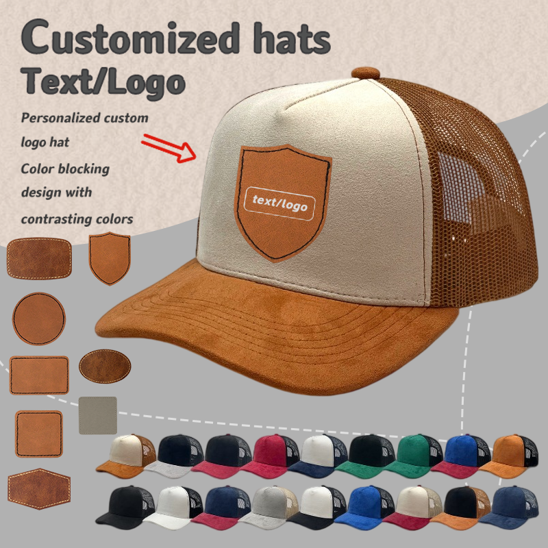 Custom Print PU Leather Label  – Baseball Cap Structured recenzja i cena