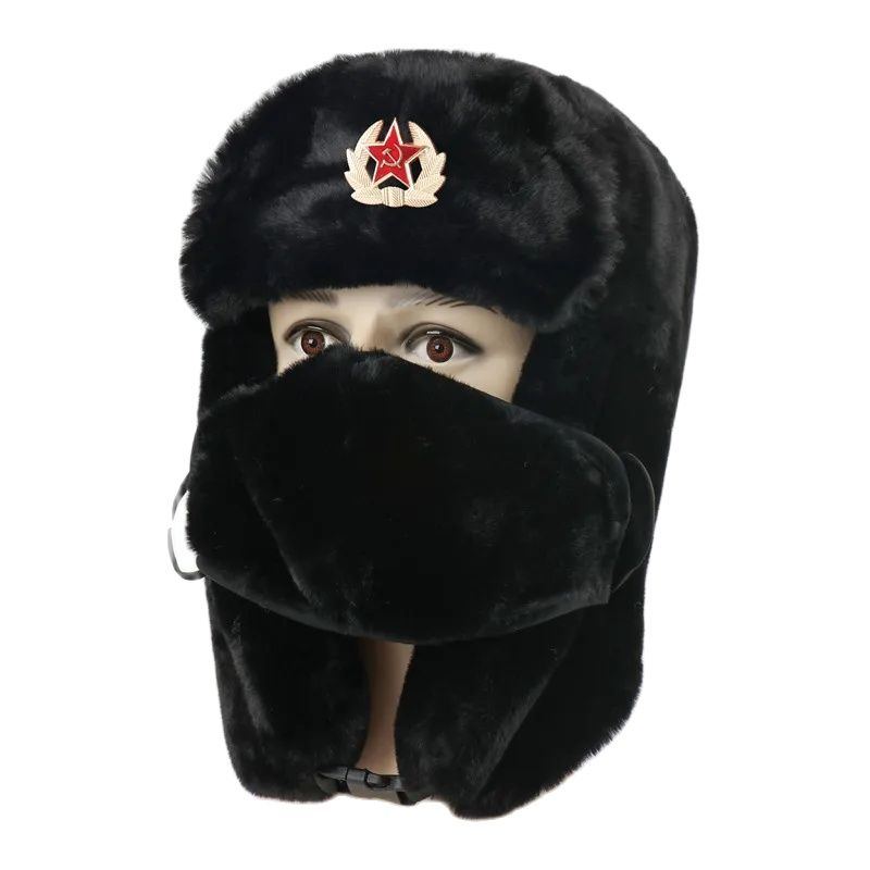 SupSindy Army Military Soviet  – Winter Trapper Hat recenzja i cena