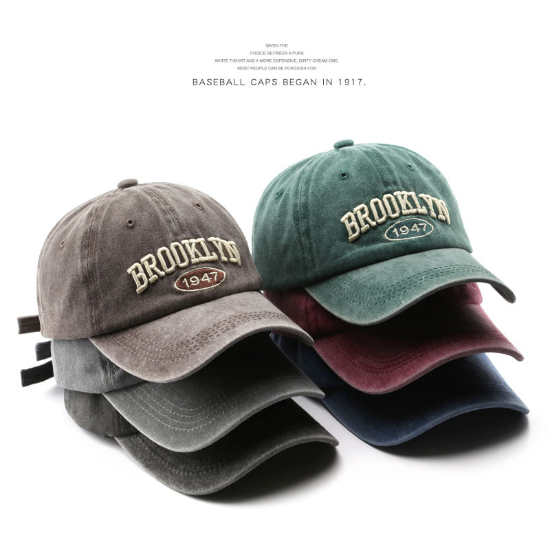 Retro brooklyn Letter Embroide – Baseball Cap Structured recenzja i cena