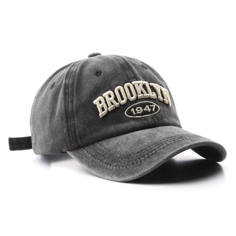 Retro brooklyn Letter Embroide – Baseball Cap Structured recenzja i cena