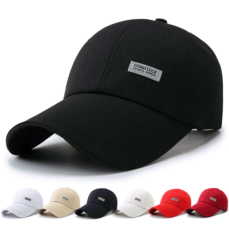 1Pcs Long Brimmed Baseball Cap – Dad Hat Cotton recenzja i cena