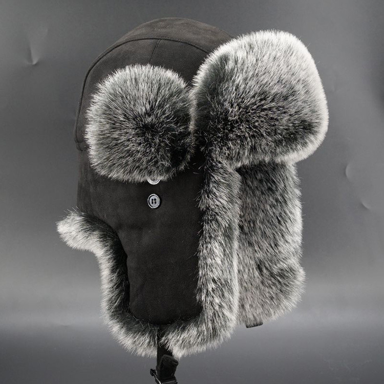 Men's Winter Imitation Fur Tra – Trapper Hat Ear Flap recenzja i cena