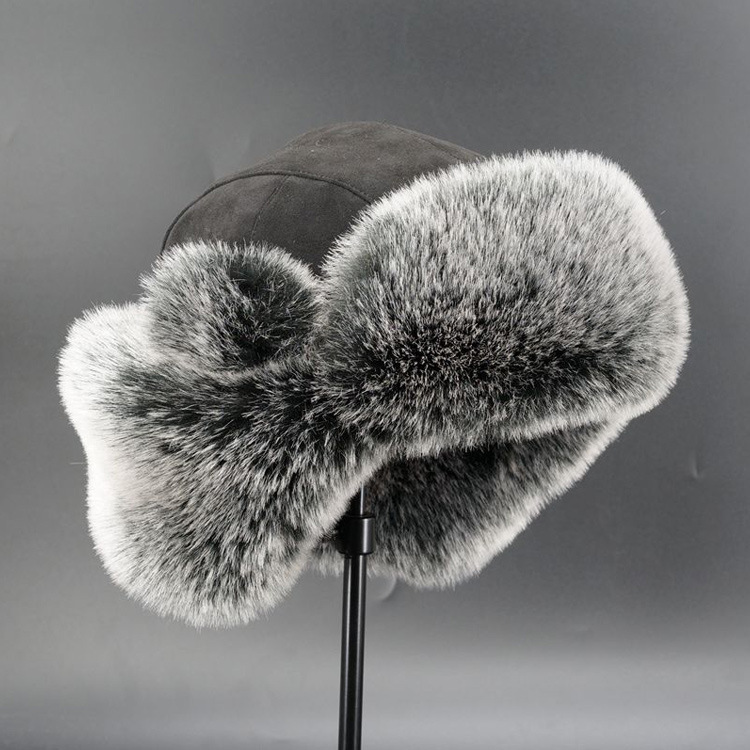 Men's Winter Imitation Fur Tra – Trapper Hat Ear Flap recenzja i cena