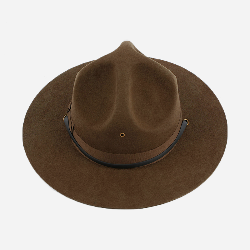 Woolen Top Hat Instructor Hat  – Fedora Hat Wool recenzja i cena
