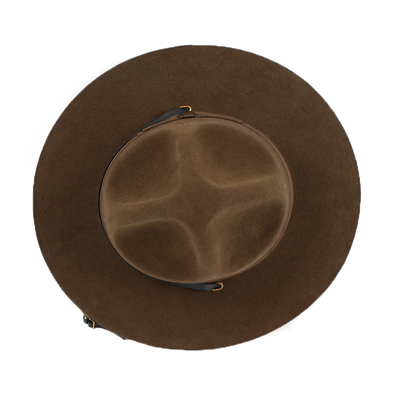 Woolen Top Hat Instructor Hat  – Fedora Hat Wool recenzja i cena