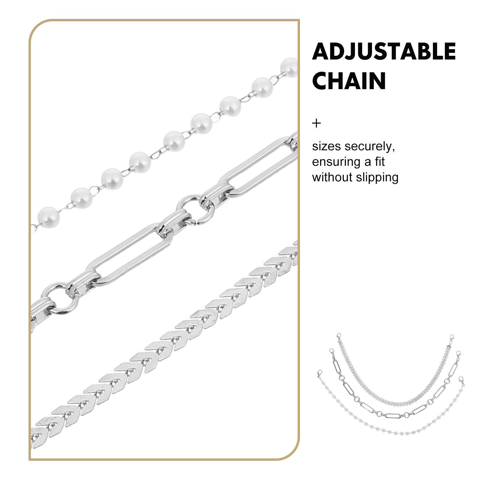 3Pcs Detachable Hat Chains Sum – Trucker Cap Mesh recenzja i cena