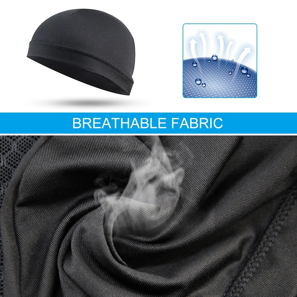 1PC Cooling Skull Cap For Men  – Skull Cap Helmet Liner recenzja i cena