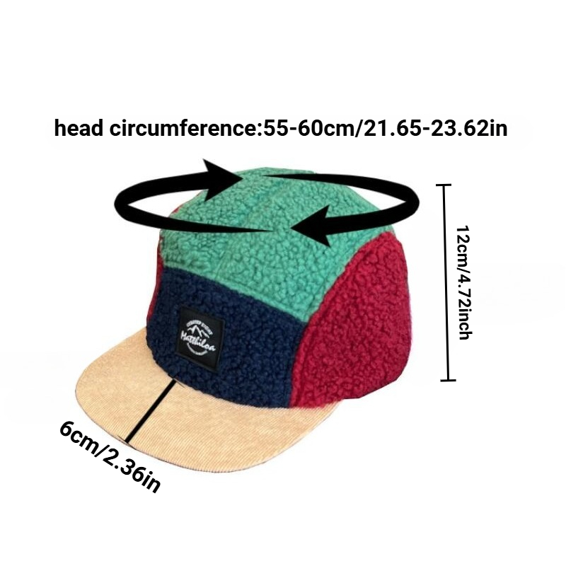 5 Panel Retro Fleece Cap for M – Corduroy Cap 5 Panel recenzja i cena