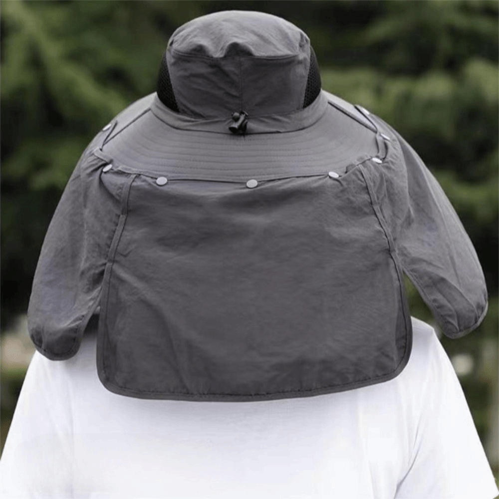 Removable Cloth Men Sun Hat Bi – Visor Sun Hat recenzja i cena