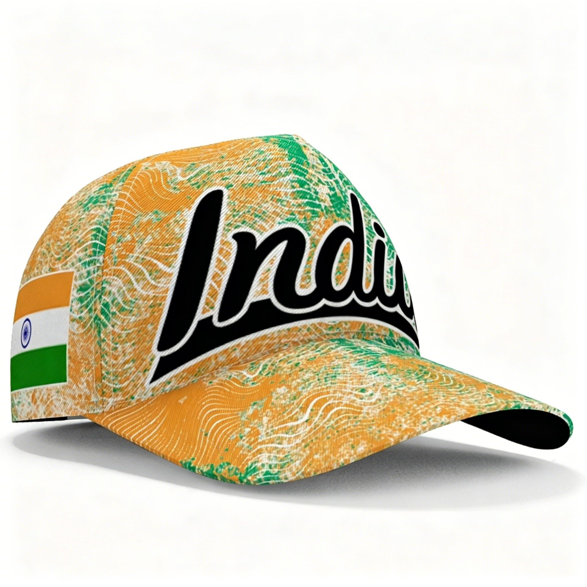 Unisex India Flag Baseball Cap – Visor Sun Hat recenzja i cena