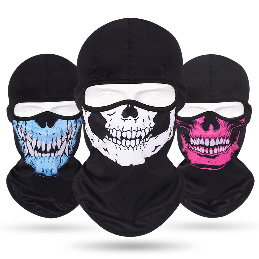 Skull Print Headgear Cap Sunsc – Skull Cap Helmet Liner recenzja i cena