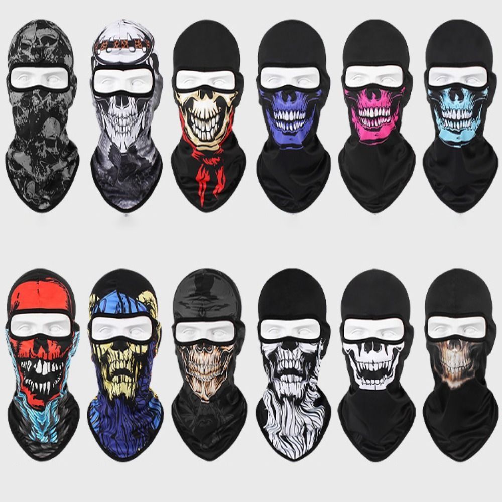 Skull Print Headgear Cap Sunsc – Skull Cap Helmet Liner recenzja i cena
