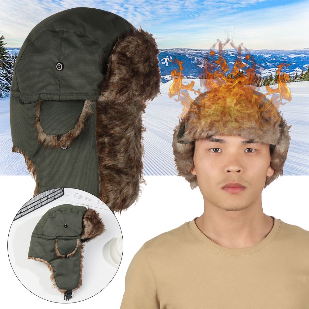 Warm Earflap Trapper Ski Hat W – Winter Trapper Hat recenzja i cena