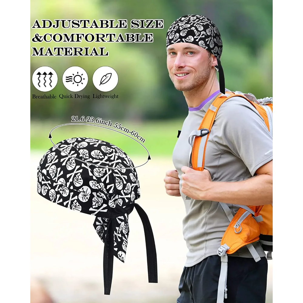 1pc Cycling Skull Pirate Cap H – Skull Cap Helmet Liner recenzja i cena