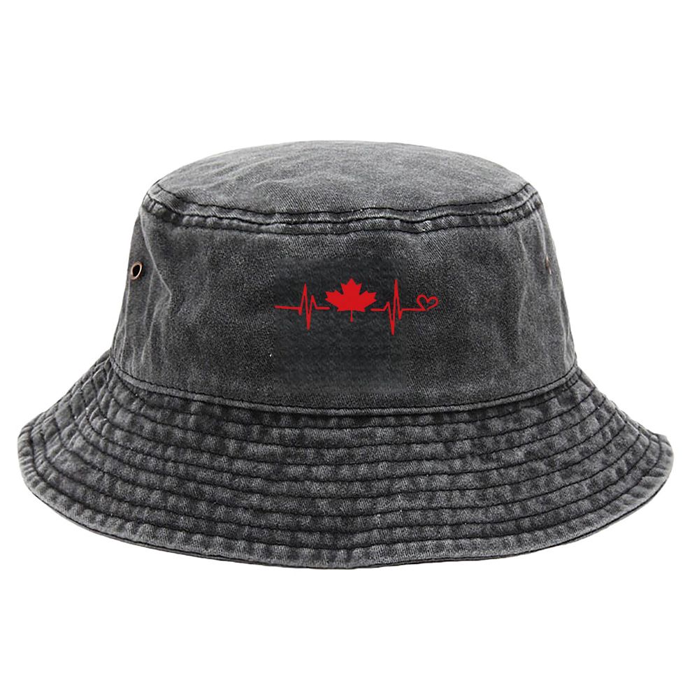 Viscose Washed Canadian Maple  – Bucket Hat Cotton recenzja i cena