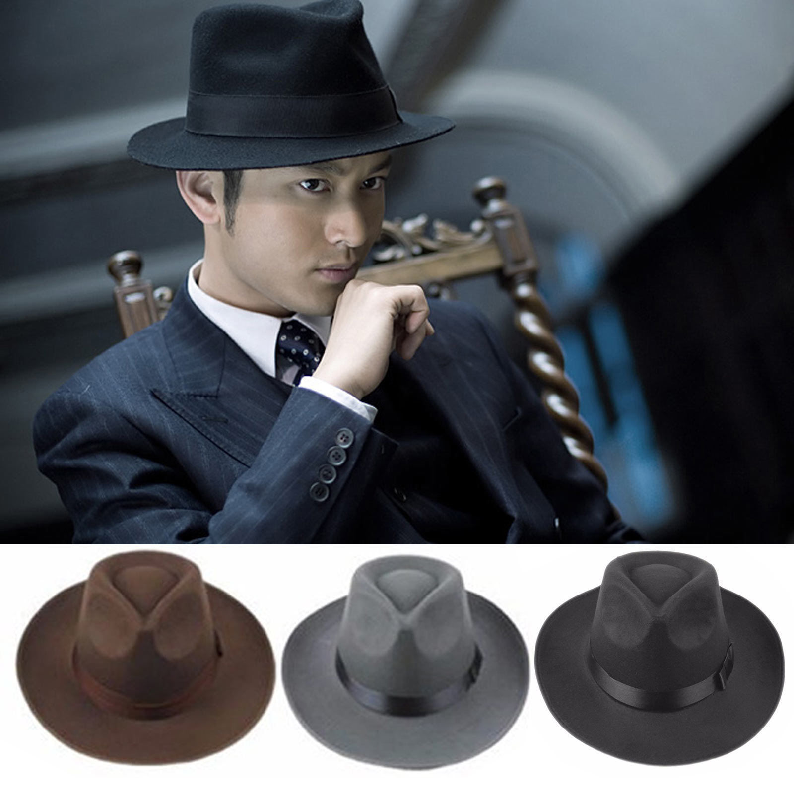Newest Arrival Unisex Adult Fe – Fedora Hat Wool recenzja i cena