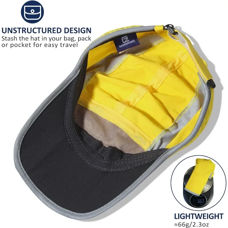 GADIEMKENSD Unisex Running Hat – Running Cap Lightweight recenzja i cena