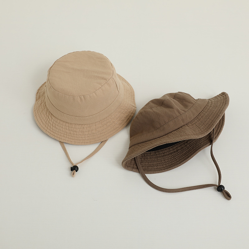 Solid Color Kids Bucket Hat Fa – Bucket Hat Cotton recenzja i cena