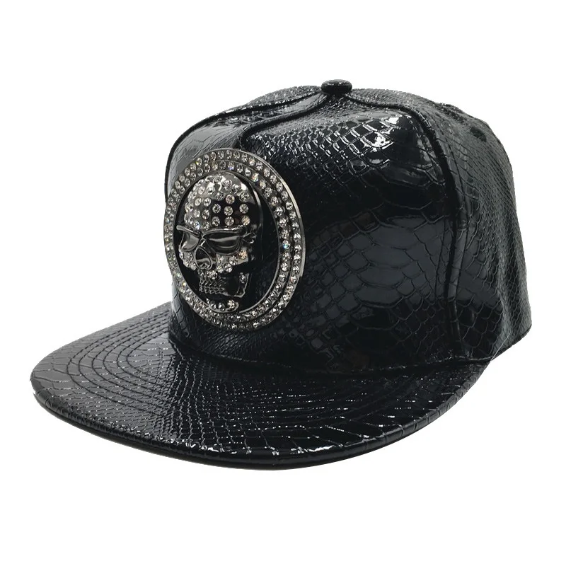 Brand Oohmy Men Women PU Leath – Baseball Cap Structured recenzja i cena