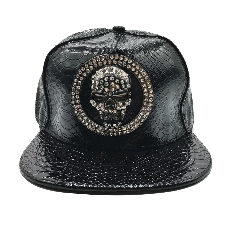 Brand Oohmy Men Women PU Leath – Baseball Cap Structured recenzja i cena
