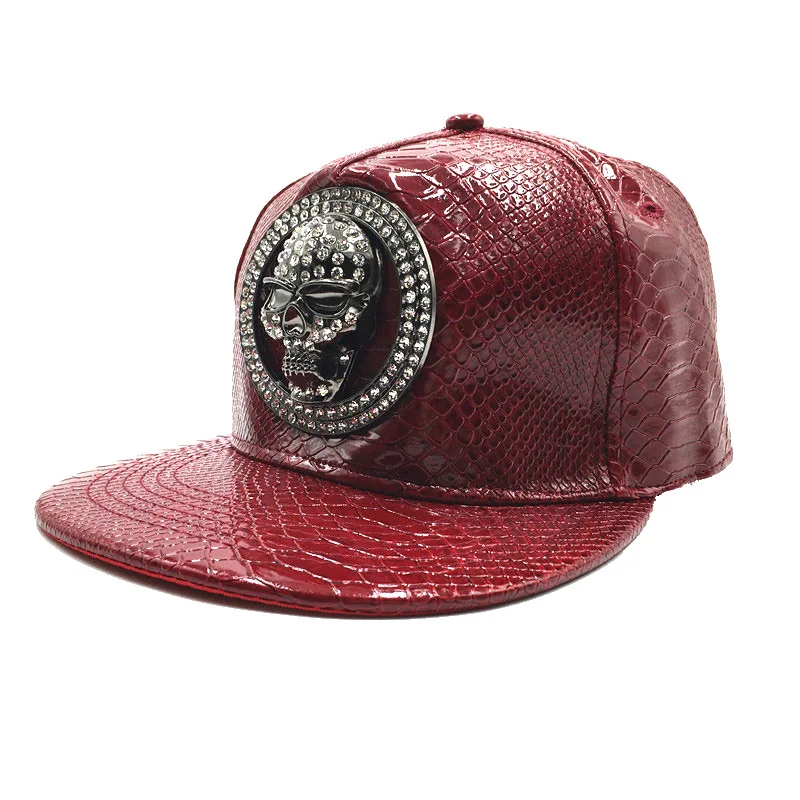 Brand Oohmy Men Women PU Leath – Baseball Cap Structured recenzja i cena