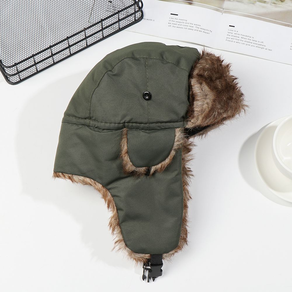 Men Women Fur Trapper Ski Hat  – Winter Trapper Hat recenzja i cena