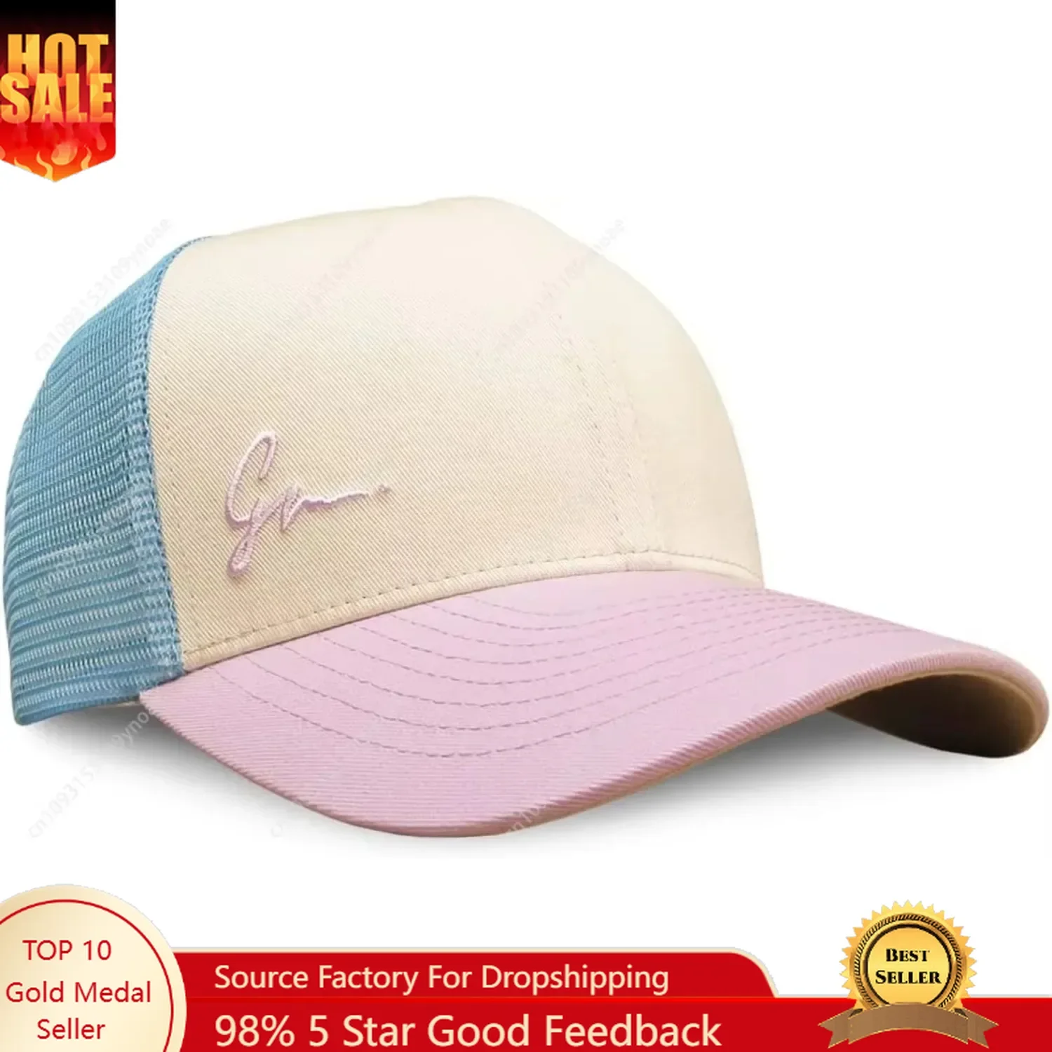 Grace Folly Beach Trucker Hat  – Dad Hat Cotton recenzja i cena