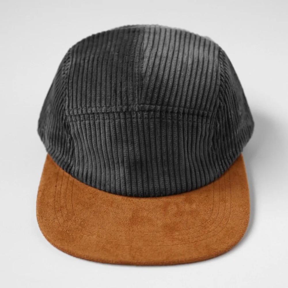 Versatile Retro Flat Brim Base – Corduroy Cap 5 Panel recenzja i cena