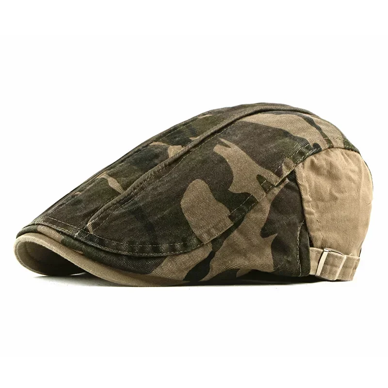 Spring Summer Newsboy Caps Men – Dad Hat Cotton recenzja i cena