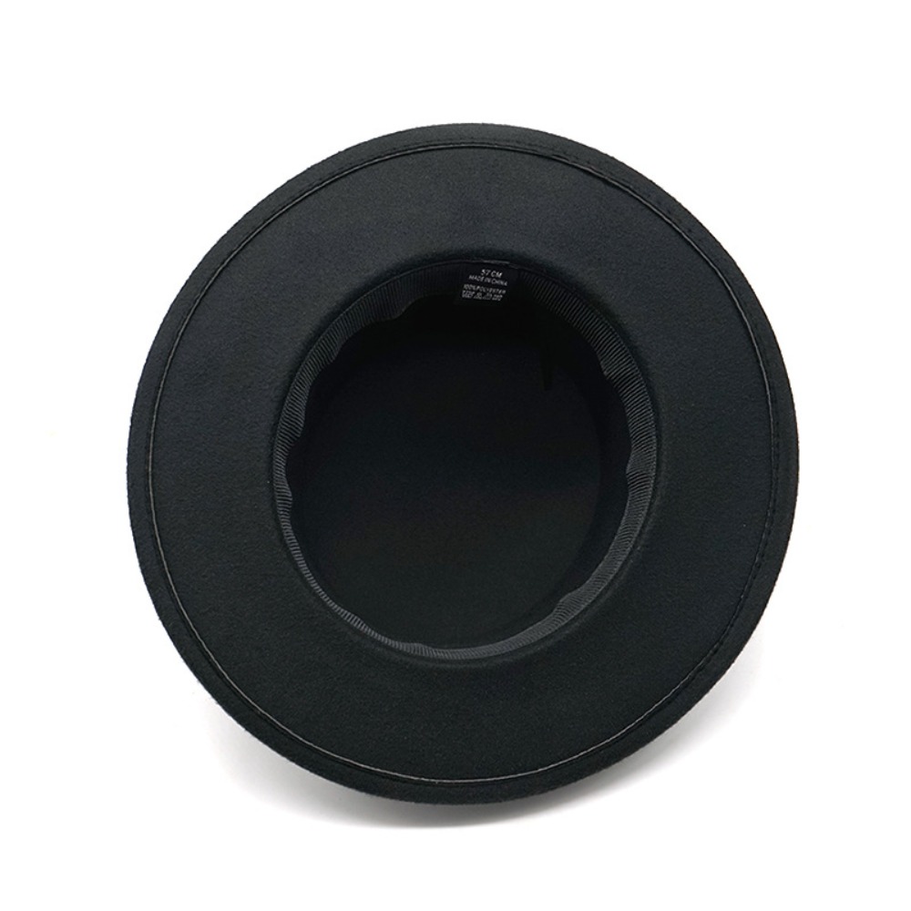 British Retro Flat Top Hat wit – Fedora Hat Wool recenzja i cena